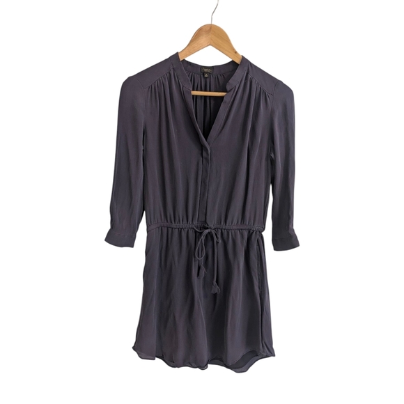 Aritzia Babaton 100% Silk Dress in Deep Purple - Picture 2 of 12